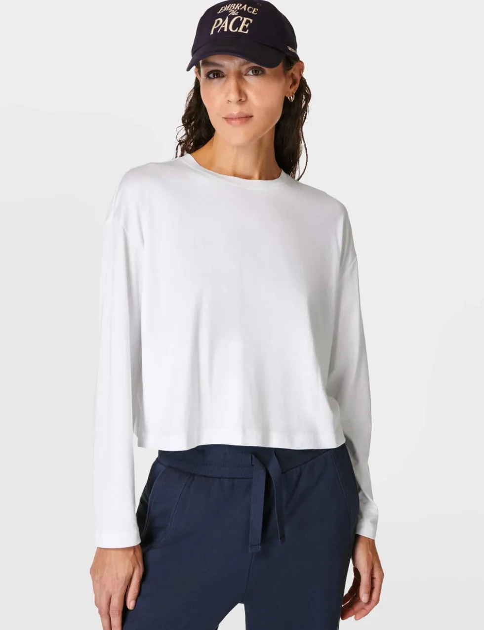 Essential Crew Neck Crop Top