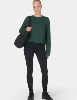 Essential Crew Neck Crop Top