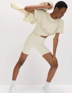 Essential High Waisted Fitted Shorts