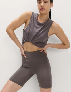 Essential High Waisted Fitted Shorts