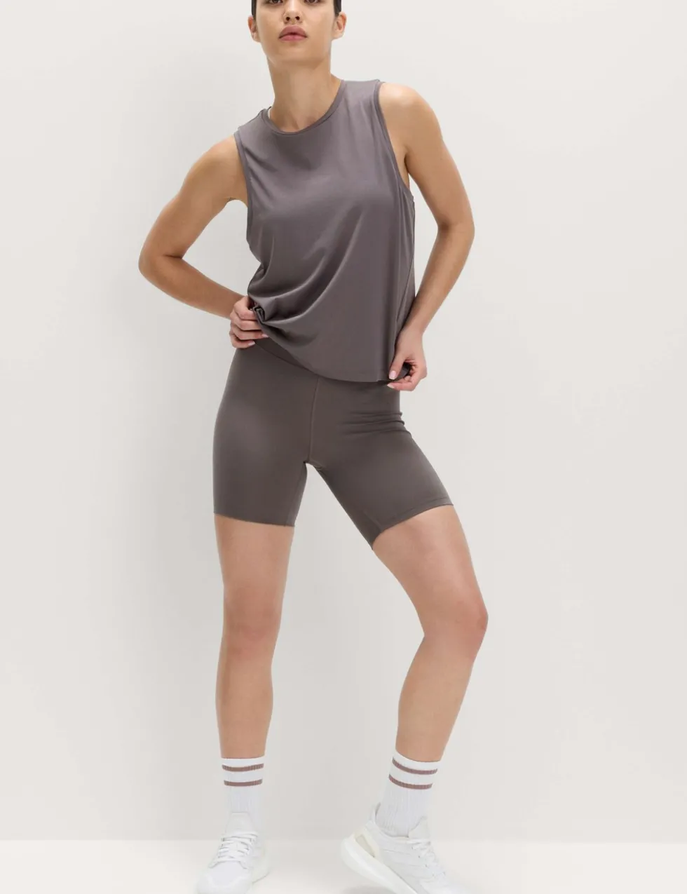 Essential High Waisted Fitted Shorts
