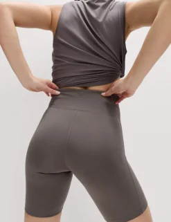 Essential High Waisted Fitted Shorts