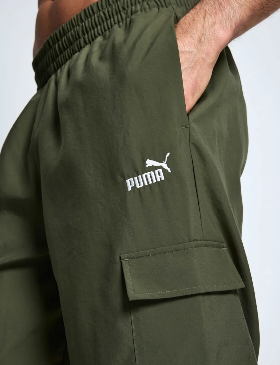 Essentials No.1 Logo Woven Cargo Joggers