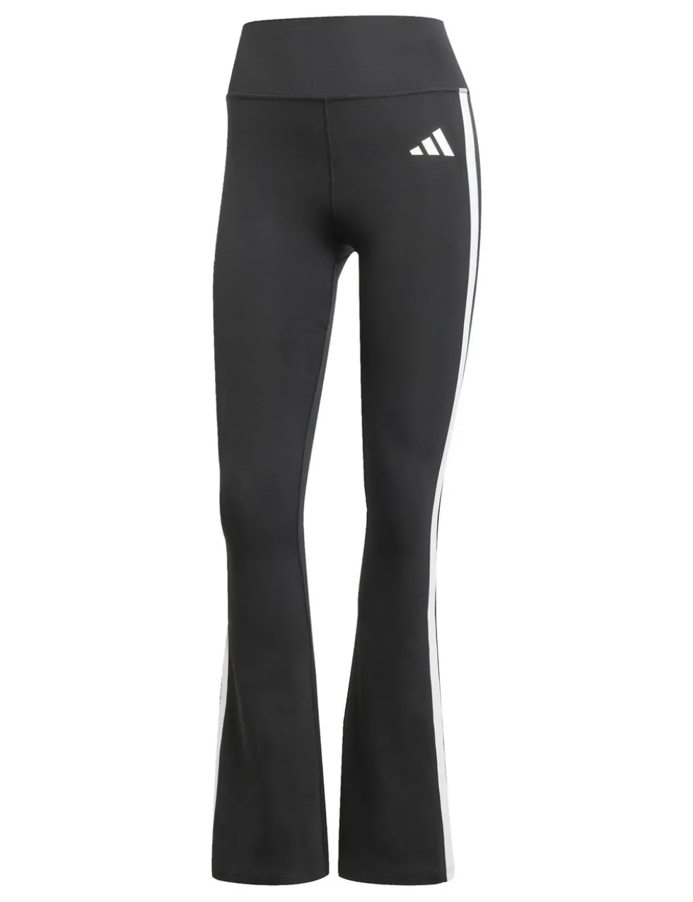 Essentials 3-Stripes High Waisted Flared Leggings