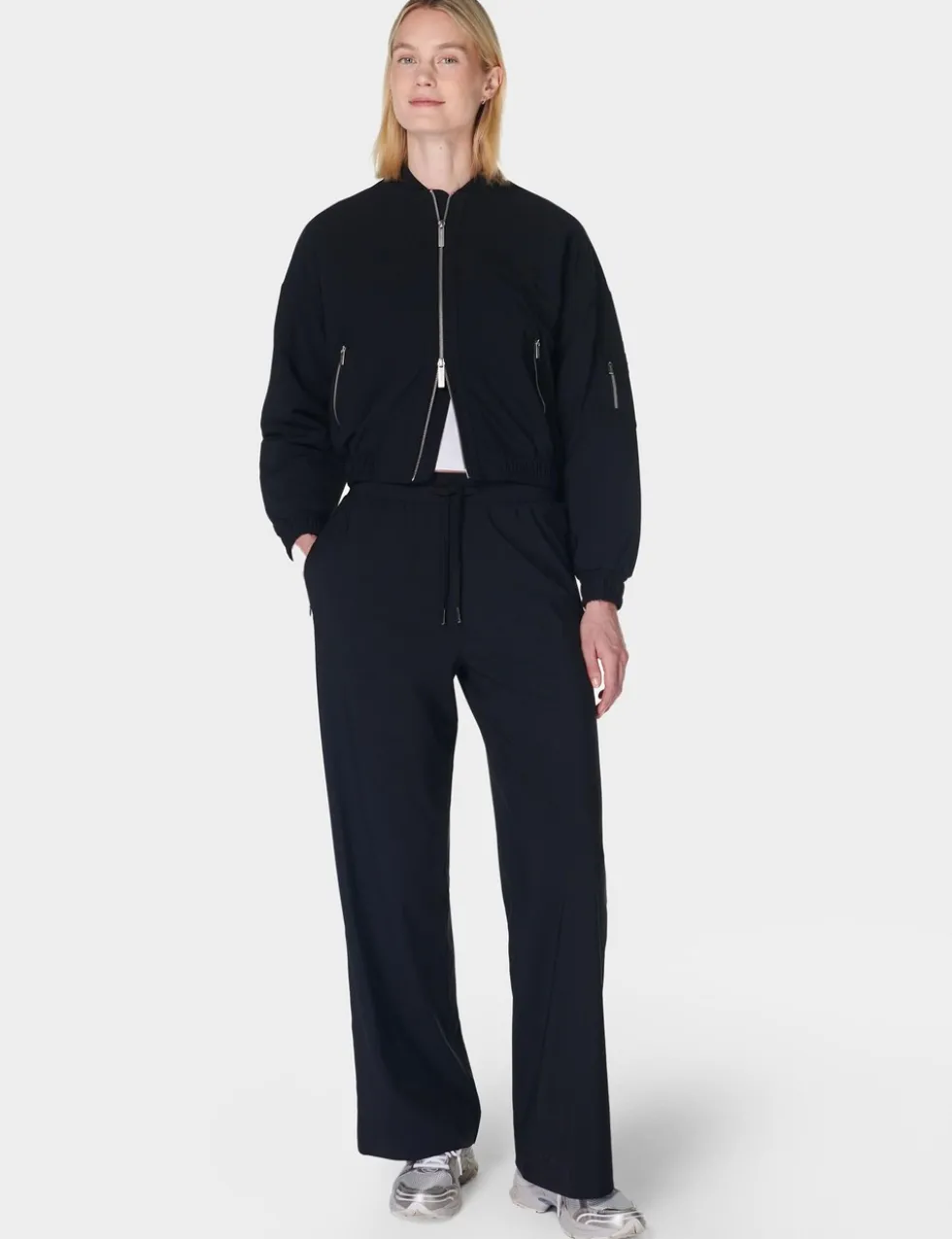 Explorer High Waisted Wide Leg Joggers