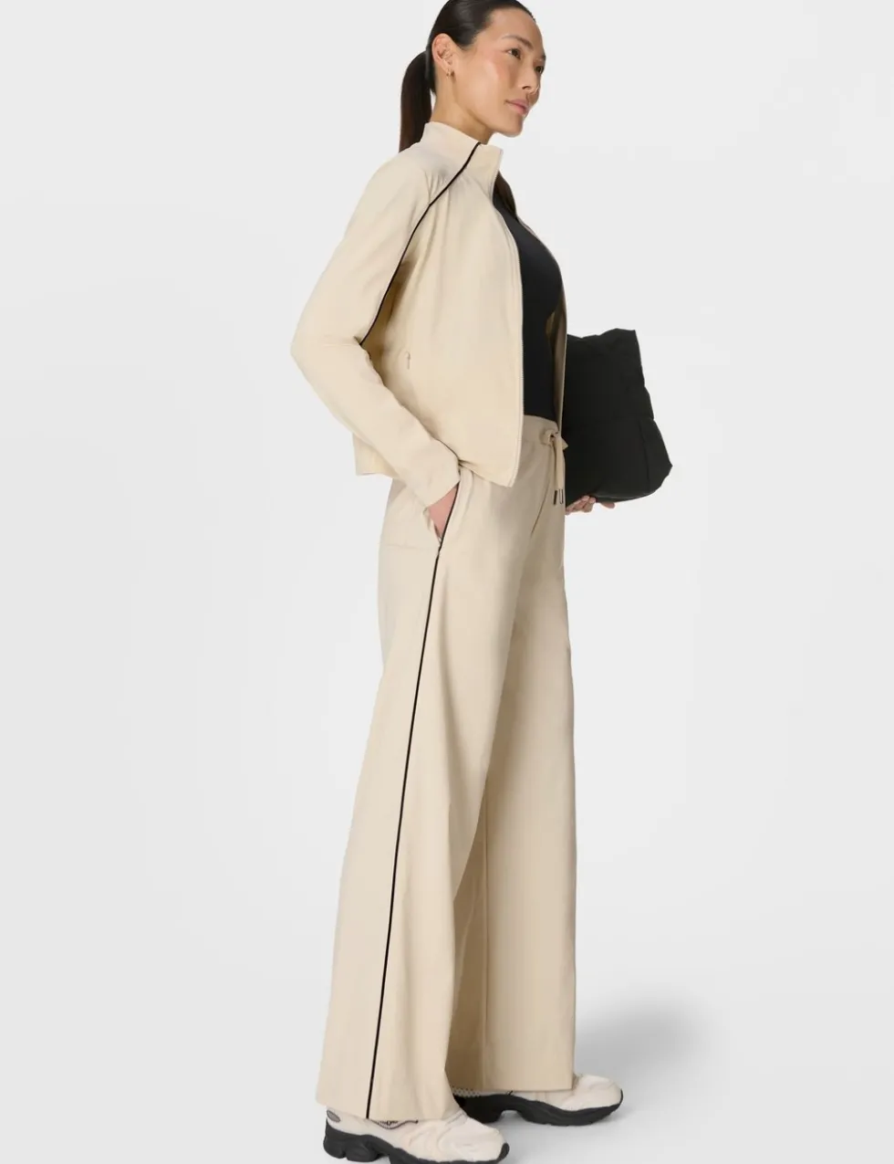 Explorer Side Stripe Wide Leg Trousers