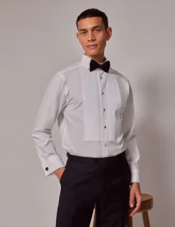 Extra Slim Fit Easy Iron Pure Cotton Dinner Shirt