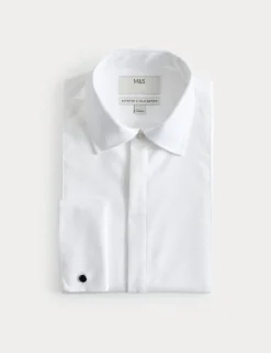 Extra Slim Fit Luxury Marcella Bib Shirt