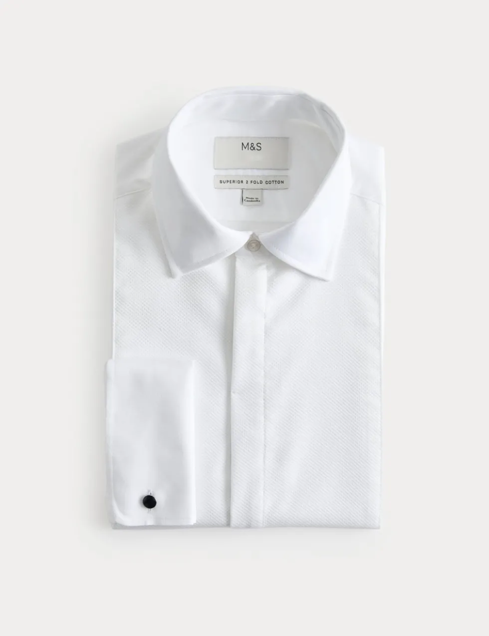 Extra Slim Fit Luxury Marcella Bib Shirt