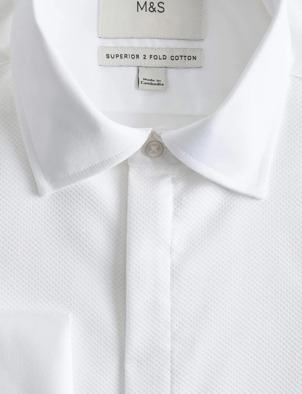 Extra Slim Fit Luxury Marcella Bib Shirt