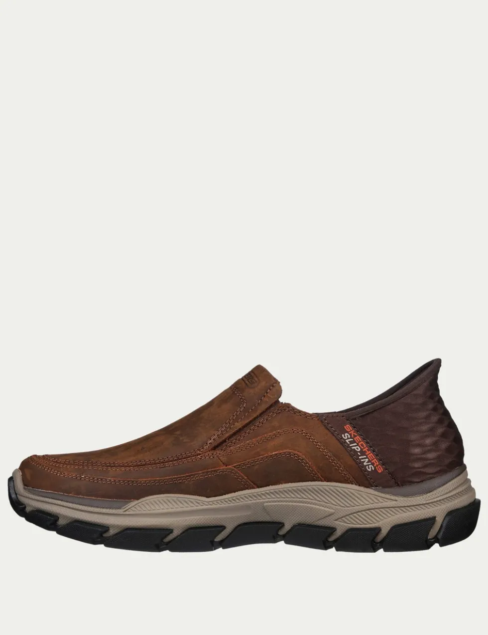 Extra Wide Fit Respected Elgin Slip-ins Leather Trainers