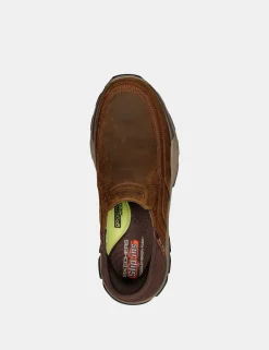 Extra Wide Fit Respected Elgin Slip-ins Leather Trainers