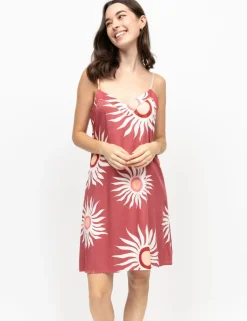 Fable And Eve Cotton Modal Sun Print Nightdress