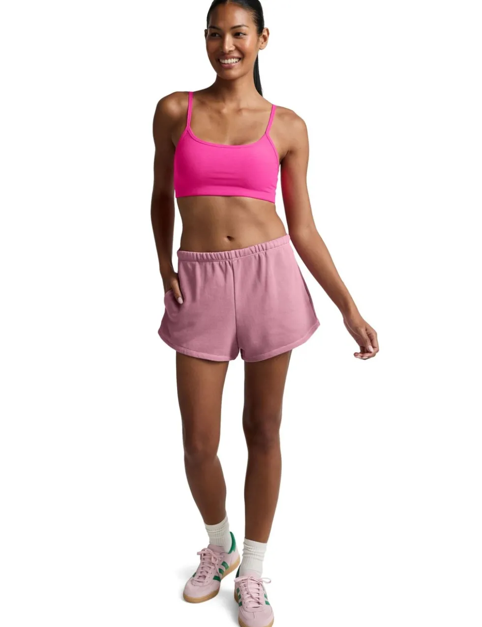 Fade Out Cotton Rich Shorts