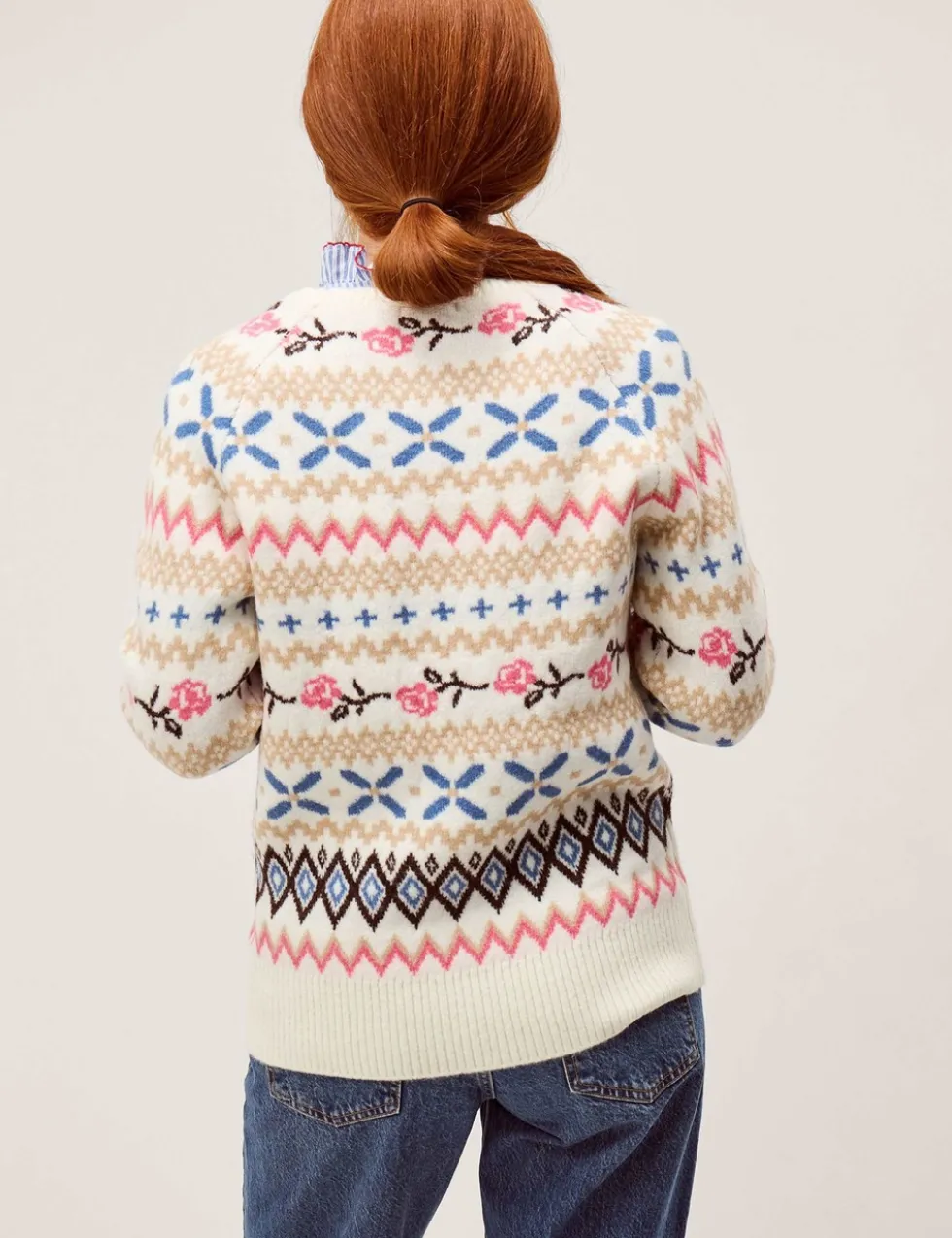Fair Isle Crew Neck Jumper