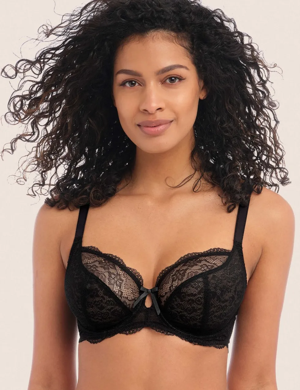 Fancies Wired Plunge Bra C-G