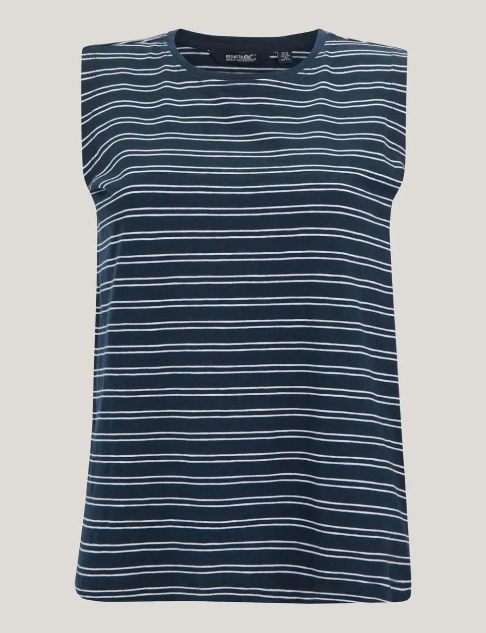 Fariene Pure Cotton Striped Vest Top