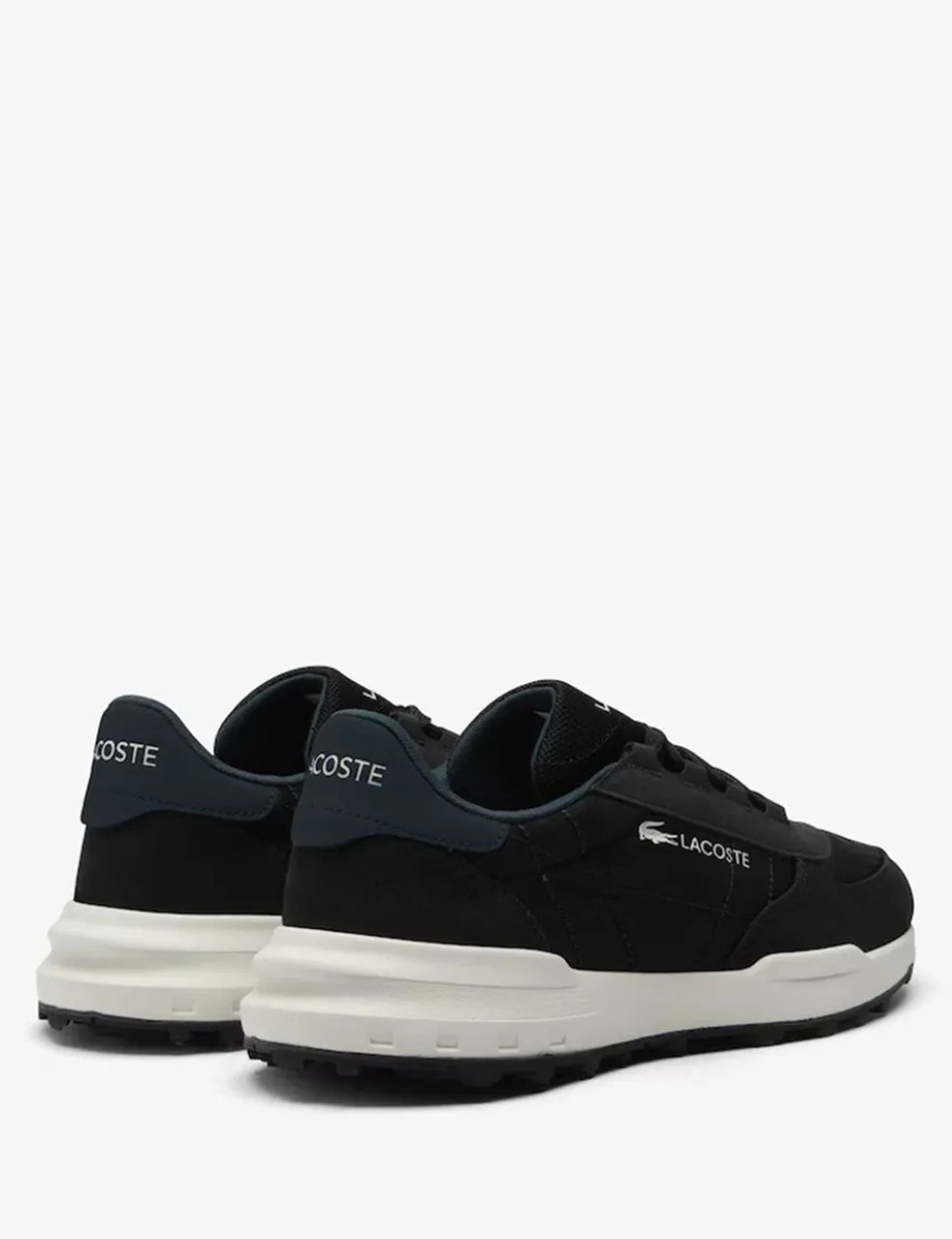 Faux Leather Lace Up Trainers