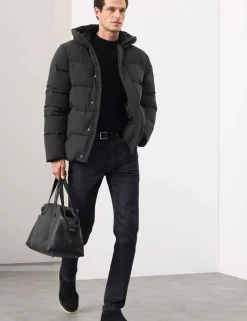 Feather & Down Puffer Jacket with Stormwear™