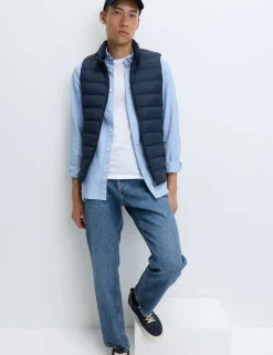 Feather and Down Padded Lightweight Gilet