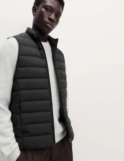 Feather and Down Padded Lightweight Gilet