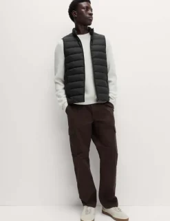 Feather and Down Padded Lightweight Gilet