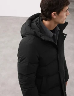 Feather and Down Puffer Jacket with Stormwear™