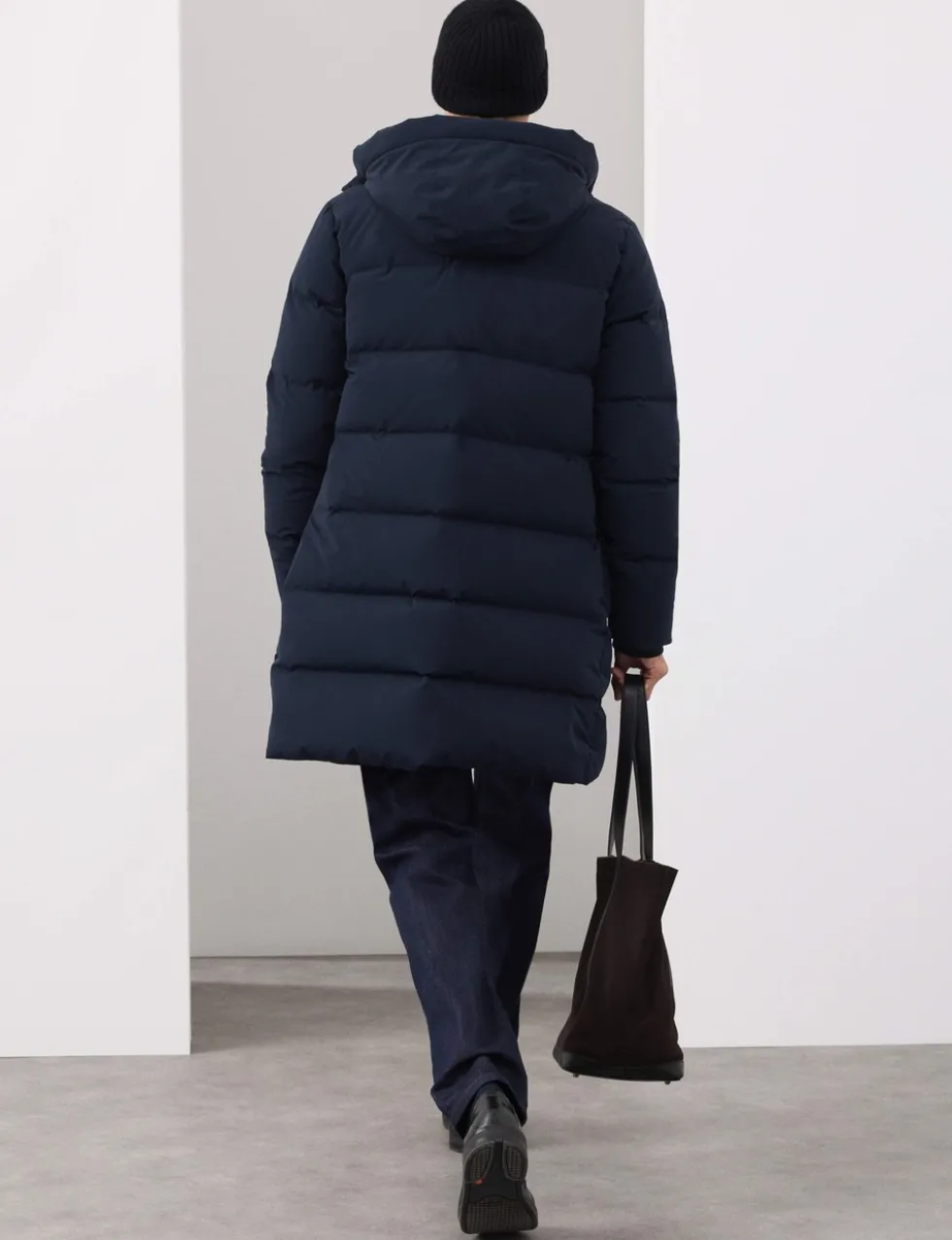 Feather and Down Puffer Jacket with Stormwear™