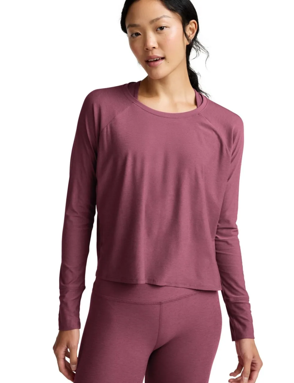 Featherweight Daydreamer Crew Neck Yoga Top