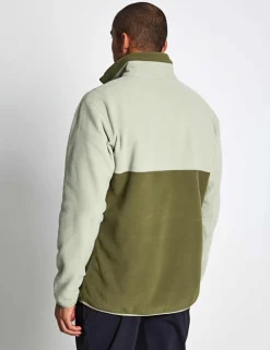 Felltop Snap Fleece Funnel Neck Sweatshirt