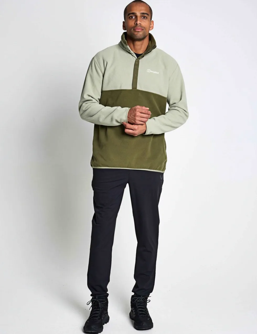 Felltop Snap Fleece Funnel Neck Sweatshirt