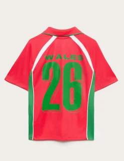 FIFAâ„¢ World Cup Wales Football T-Shirt (2-16 Yrs)