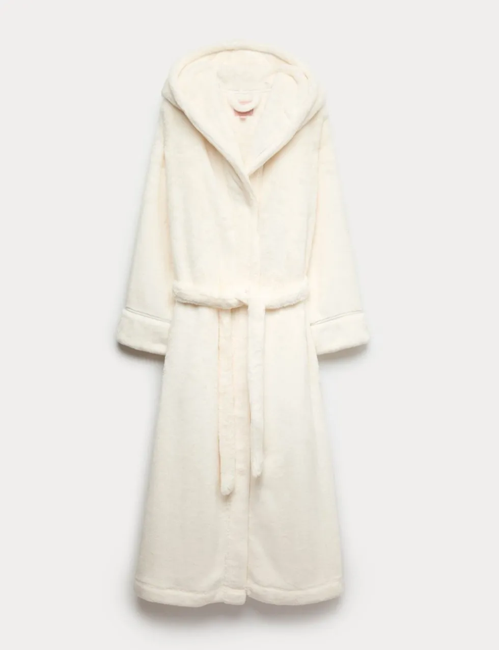 Fleece Hooded Dressing Gown