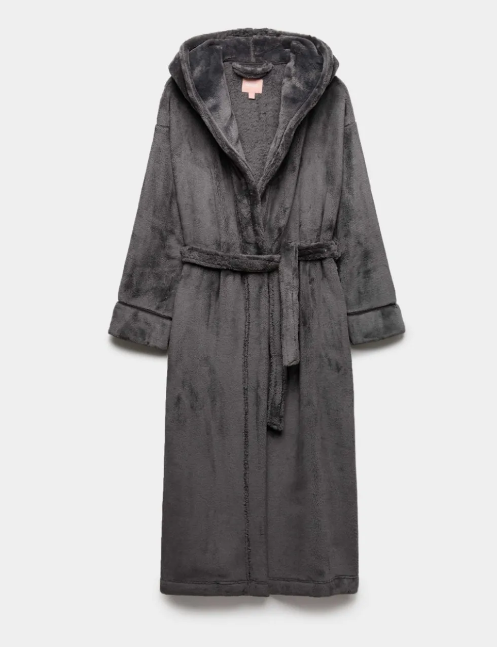 Fleece Hooded Dressing Gown