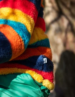 Fleece Striped Jacket (1-12 Yrs)