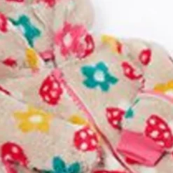 Fleece Woodland Print Zip All in One (0-4 Yrs)