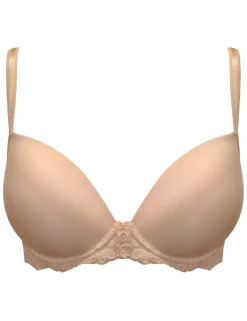 Fleur Padded Push-Up Plunge Bra