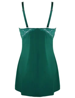 Fleur Satin Lace Chemise