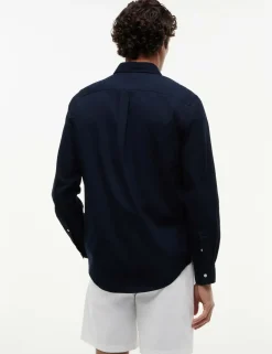Flex Regular Fit Pure Cotton Oxford Shirt
