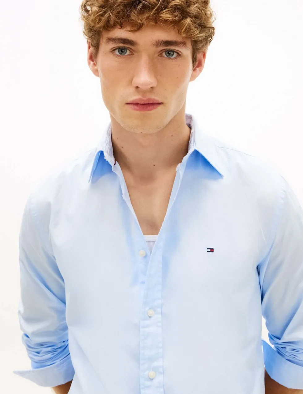 Flex Regular Fit Pure Cotton Oxford Shirt