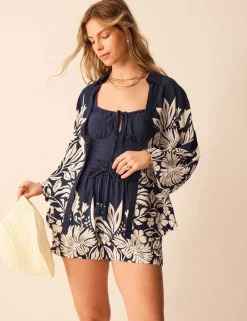 Floral Beach Shirt