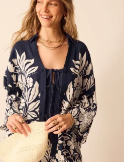 Floral Beach Shirt
