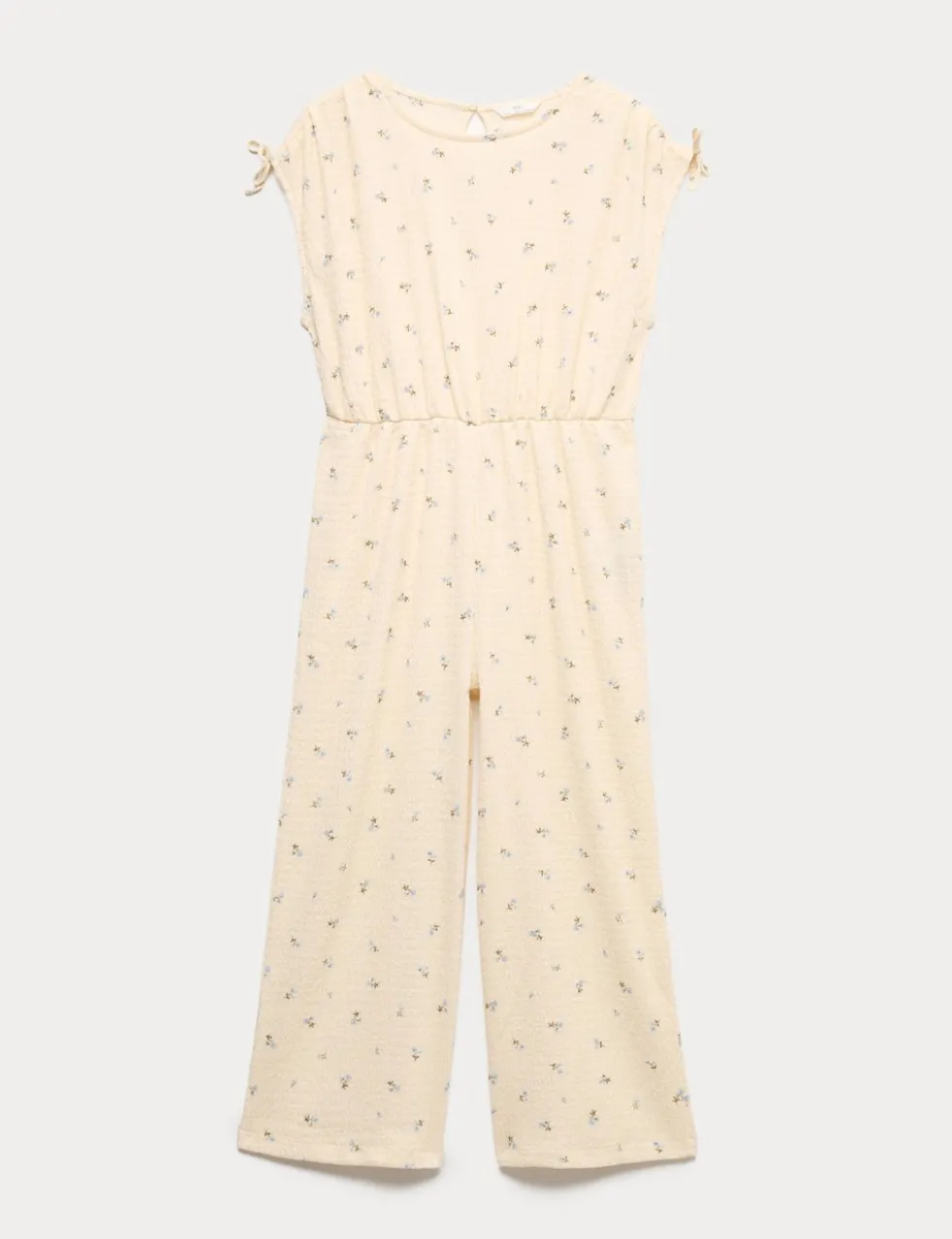 Floral Crinkle Wide Leg Jumpsuit (6-16 Yrs)