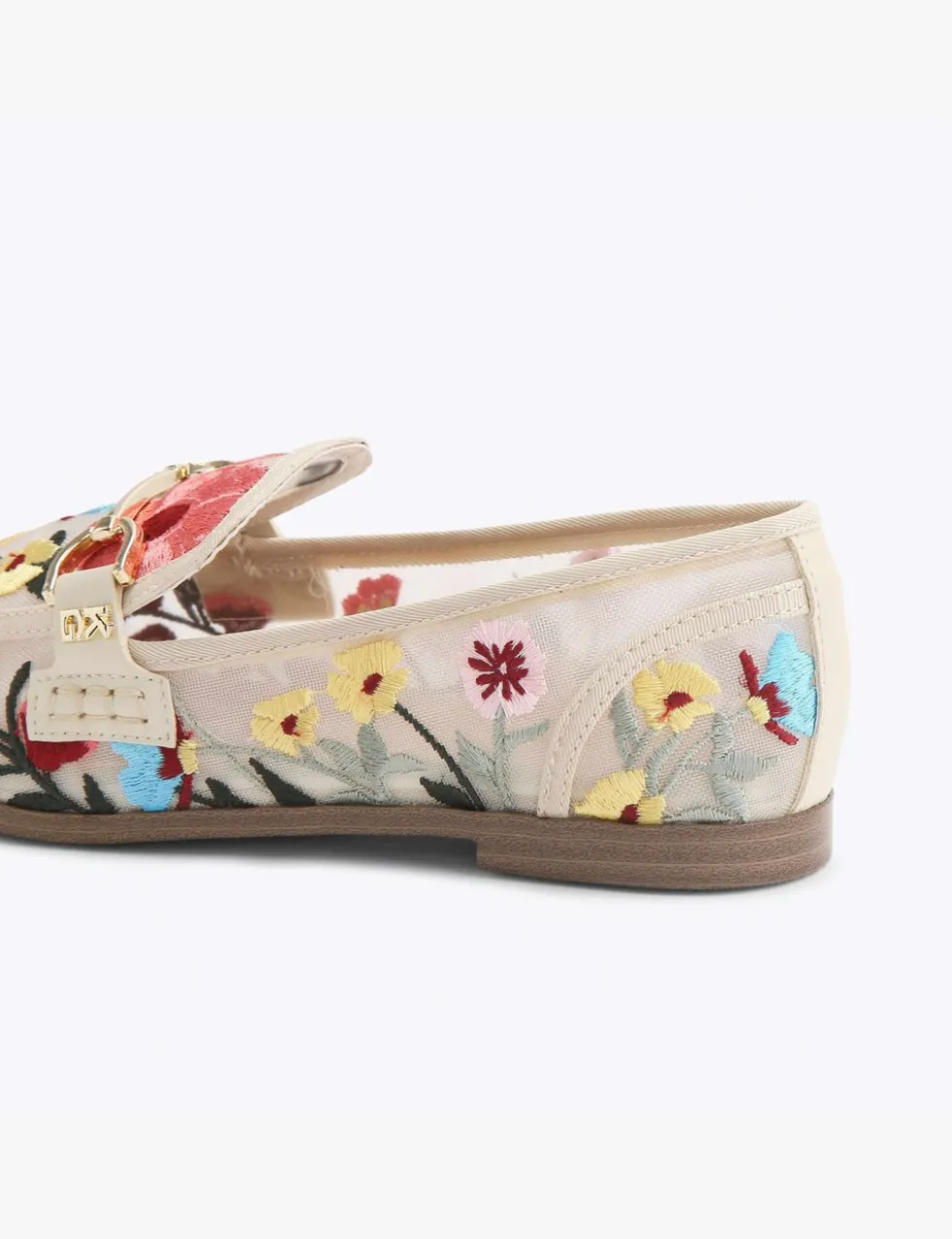 Floral Flat Loafers