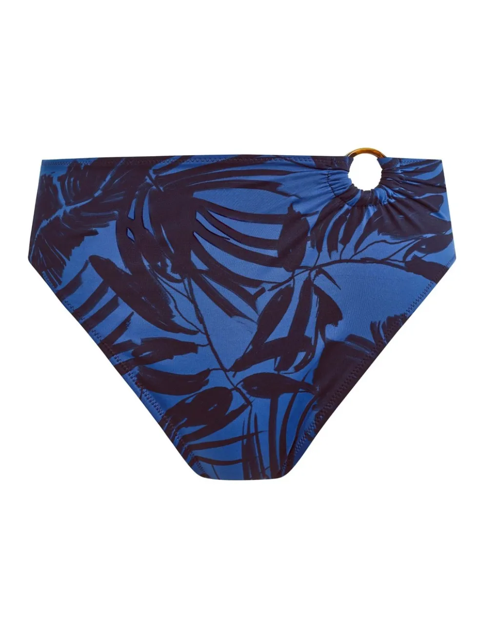 Floral High Waisted Bikini Bottoms