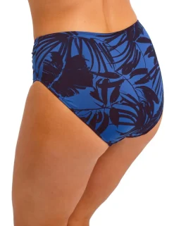 Floral High Waisted Bikini Bottoms