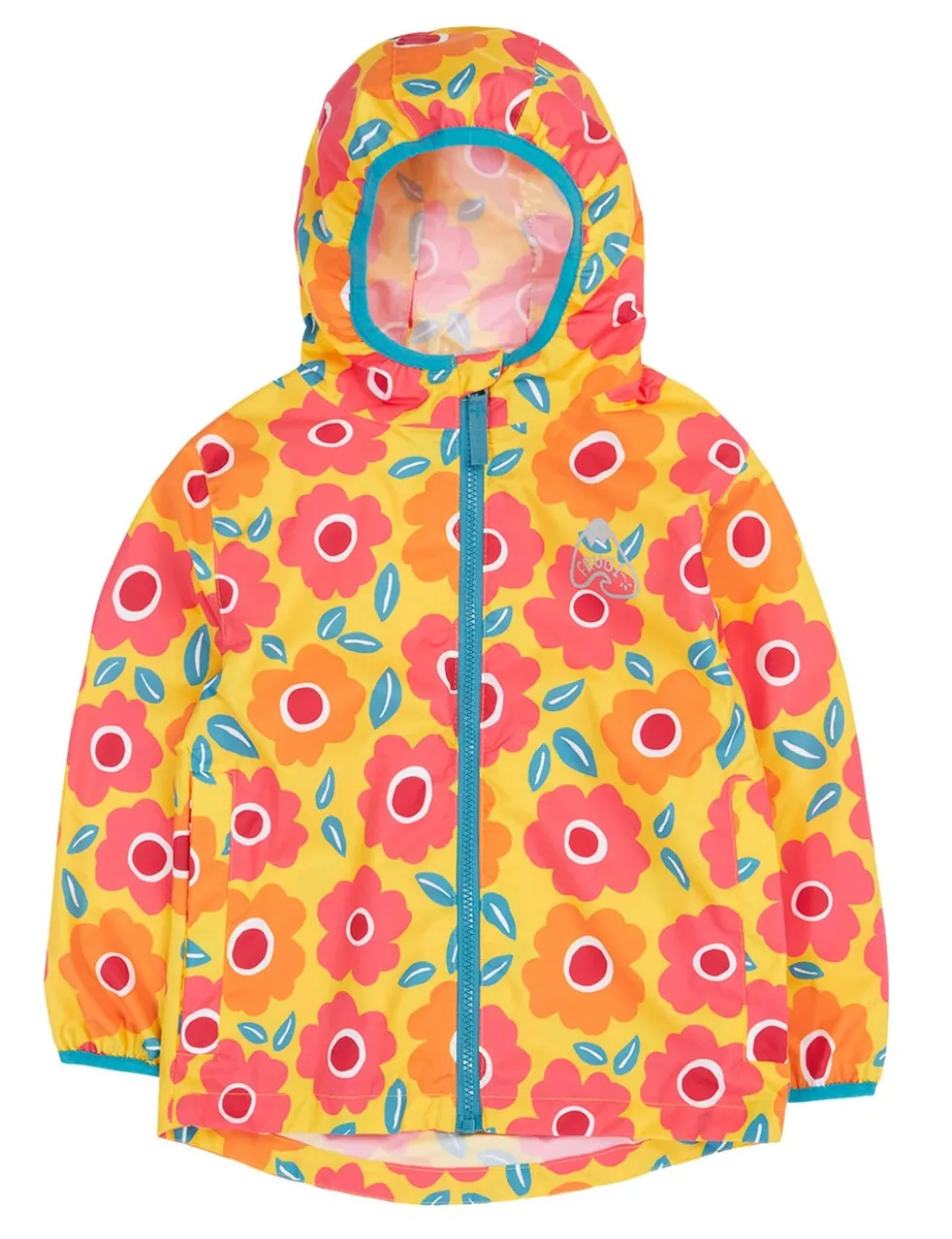 Floral Hooded Raincoat (2-10 Yrs)