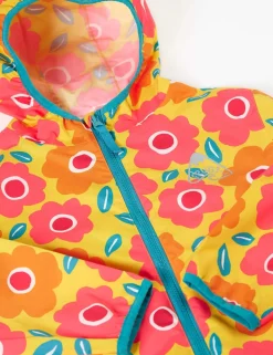 Floral Hooded Raincoat (2-10 Yrs)