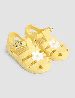 Floral Jelly Sandals (4 Small - 11 Small)