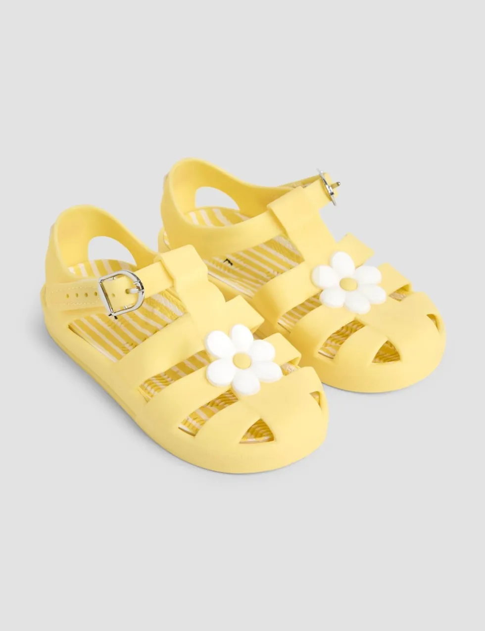 Floral Jelly Sandals (4 Small - 11 Small)
